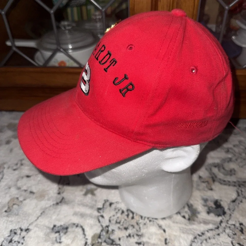 Vintage #8  Dale Earnhardt Jr. Baseball hat Budweiser Chevrolet With Pin Y2K